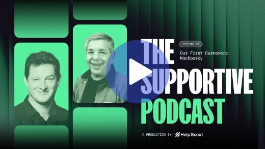 Podcast artwork with Mat and David